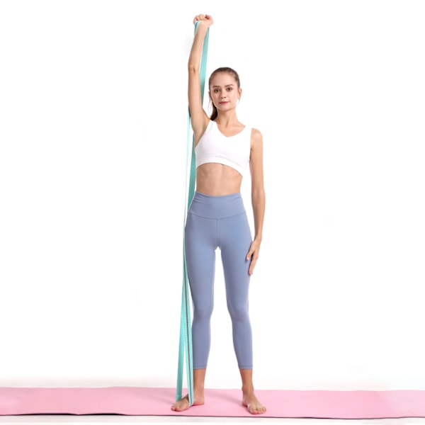 Resistance Band Fitness Träningsband med 3 motståndsnivåer för armar Baksida Axlar Ben Rumpträning