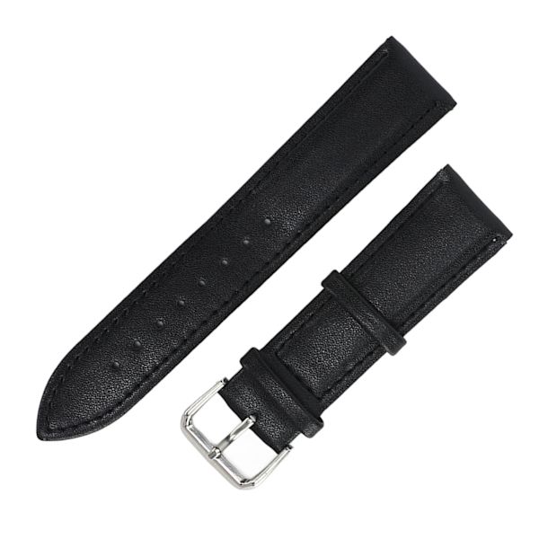Klockband Kohud Läder Snabbkopplingsarmband för Huawei Gt3 Gt2 Watch3 Pro Herr Dam 18mm