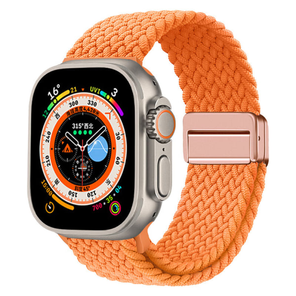 Lämplig för iwatch8 watch 9 apple watch applewatch nylon magnetiskt spänne andas 1