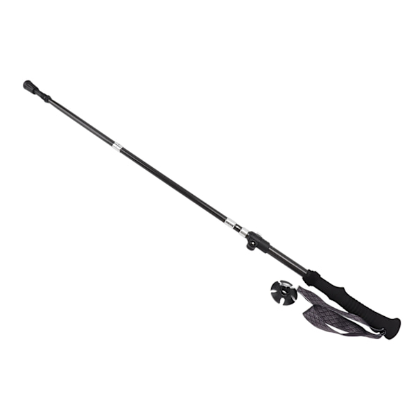 Walking Stick Hopfällbar Förhindra glidning Lättviktsbärbar 3K kolfiber justerbar vandringsstav för bergsklättring