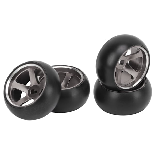 4kpl RC auton renkaat ja vanteet Wltoys K989 K969 P939 284131 1/28 Kauko-ohjattava Auto Titaani