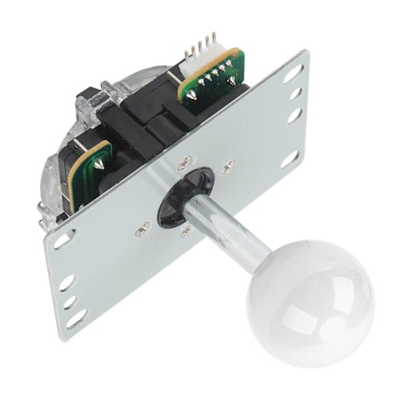 Arcade Joystick Gamepad DIY Joystick Arcade Spil Fighting Stick Reservedele Pin Kredsløbskort med kuglehoved Hvid