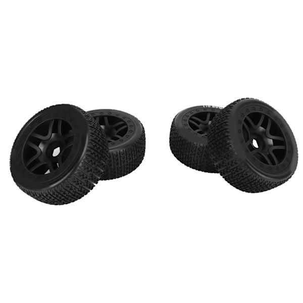 4st RC terrängbilsdäck Slitstarkt gummi Plast Fint grepp Stabil körning RC bilgummidäck för ARRMA 1/8