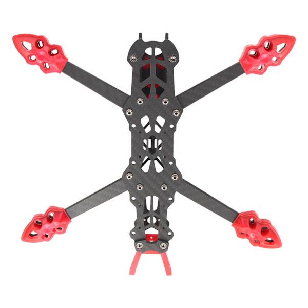 FPV Racing Drone Frame Profesjonell 225 mm hjulbase karbonfiber Quadcopter ramme for RC Drone Tilbehør Rød