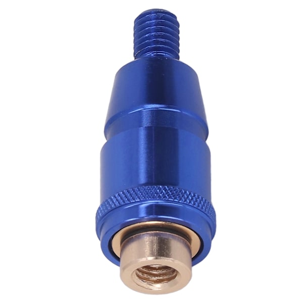 8mm Fiskenett Stang Pod Kobling Anti Rotasjon Skrue Netthode Adapter Universal Kobling Fisketilbehør Blå