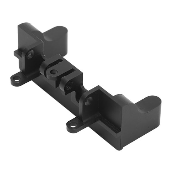 RC Servo Stativmonteret Aluminiumlegering Styretøj Servomonteringsbeslag til Axial 1/18 UTB18 Capra Unlimited Trail Car Sort