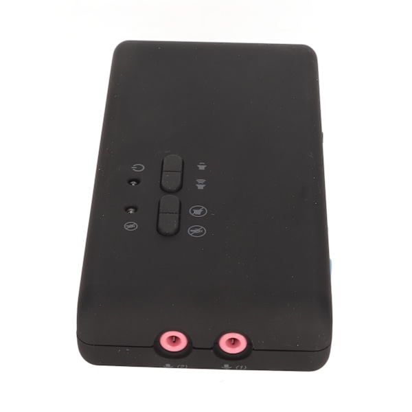 USB Ljudkort 12Mbps 7.1 Stereo Dubbel Mikrofoningång 48KHz Sampling Externt Ljudkort för PC Laptop Dator
