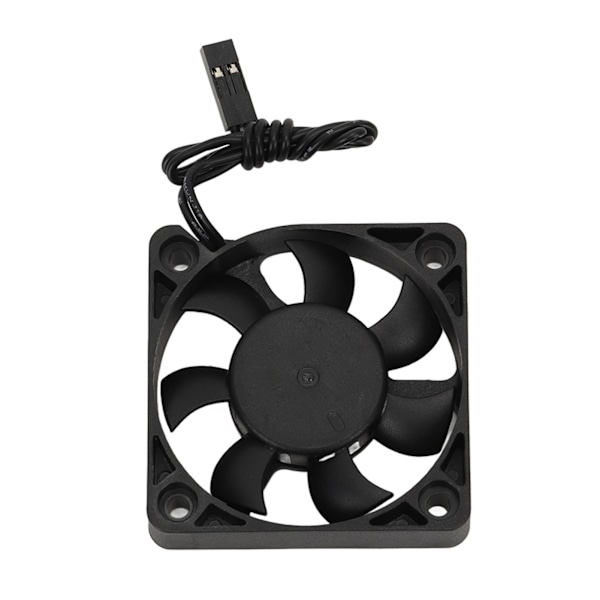 RC Kylfläkt Järn Plast Lätt snabb hastighet RC Motorkylare för 1/10 Traxxas 7.4V Svart 50 X 50 mm