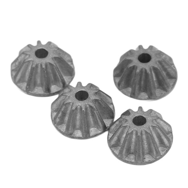4 stk sinklegering 10T tannhjulsett Motor drevsett for WLtoys 144010 124016 124017 124018 124019 124007 RC modell bildeler