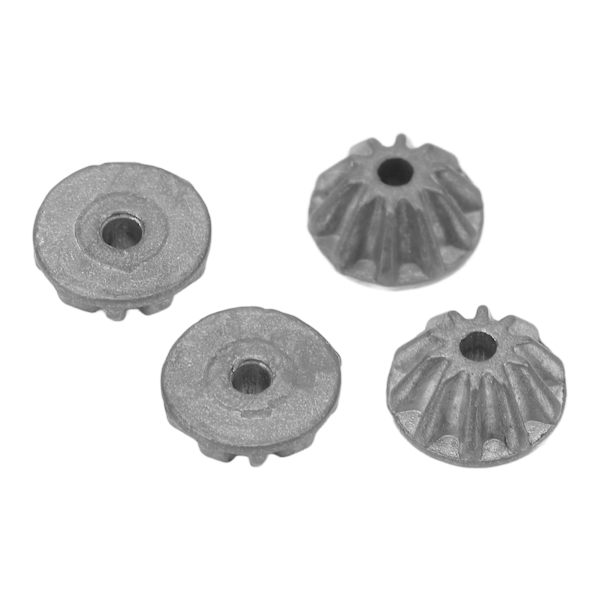 4 stk sinklegering 10T tannhjulsett Motor drevsett for WLtoys 144010 124016 124017 124018 124019 124007 RC modell bildeler