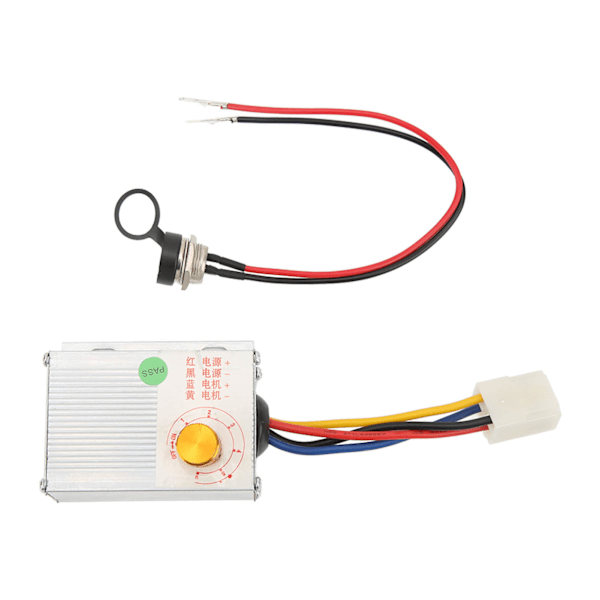 12V 250W elcykel hastighedsregulator Universal hastighedsregulator til trehjulede motorcykler med opladningsport