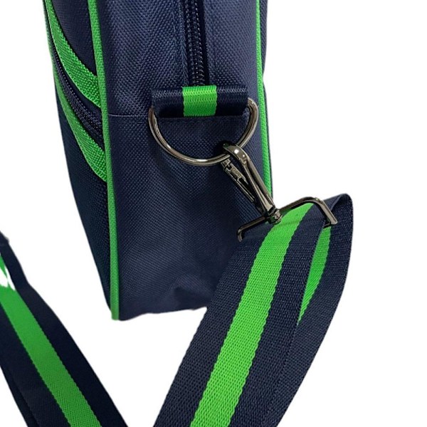 Ketcher strandtennis ketchertaske sæt skuldertaske messenger taske mænd og kvinder sportslynlås white