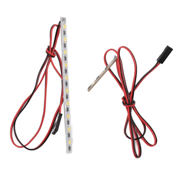 RC Front Baklysstang Hvit Rød Gul LED-lys Frontlykt Baklyslysstang For ZD Racing MX07 4WD 1/7 RC