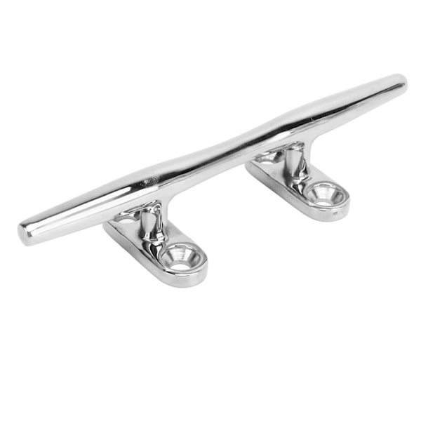 Båtklampe Åpen base Heavy Duty 316 rustfritt stål Båtdokk med monteringsskruer for marinebåtdokkdekk SS316‑6 tommer