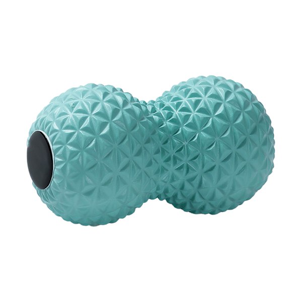 Fysisk massageboll Elastisk Mjuk Bärbar Kompakt EVA-material Bekväm Praktisk muskelfrigöringsboll för hem Dubbelboll Grön