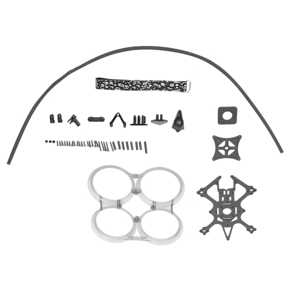 2,5 tum inverterad rackram 112 mm hjulbas Drönartillbehör med ABS-förhindrar kollisionsskyddsring för MonsterRC Grey