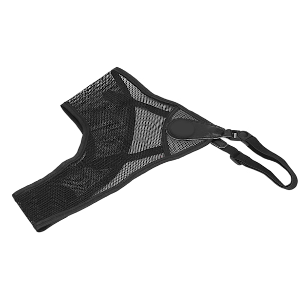 Bågskytte Bröstskydd Justerbar 3D Komposit Mesh PU Läder Andas Lättvikt Jakt Bågskytte Bröstskydd M