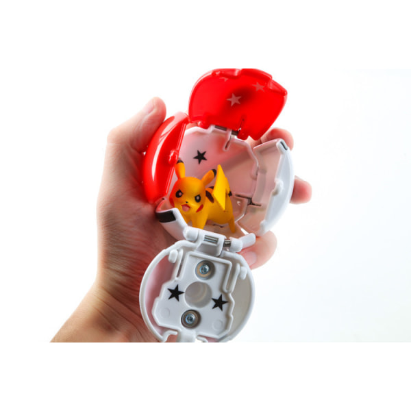 Flip Pet Exploding Poké Ball Mini Doll + Capture Ball 10