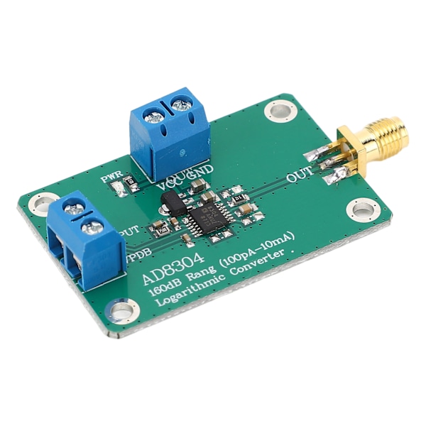 RF-logaritminen detektori Logaritminen vahvistin Kertoimen detektorimoduuli 160dB 100pA-10mA 1,6mm PCB