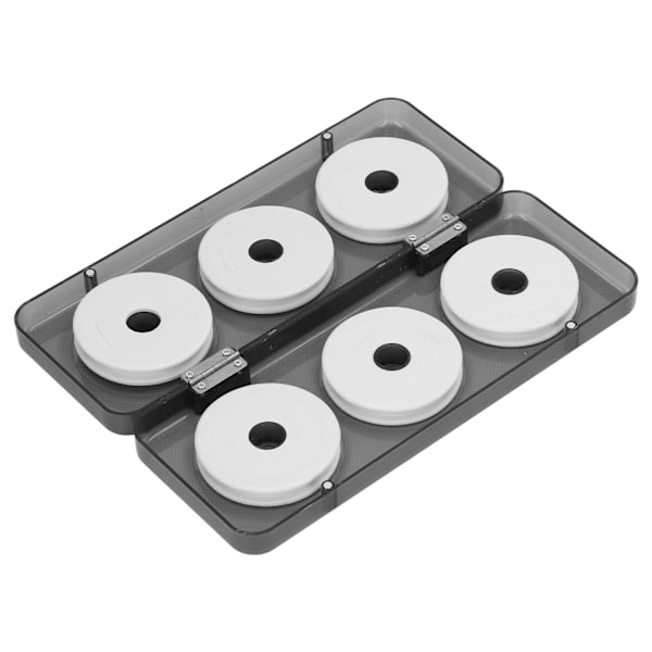 Fisklina Spolfodral Multifunktion Bärbar Foam Spools Line Box för fisketillbehör
