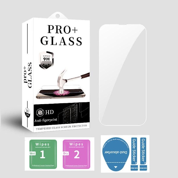 5-pak iPhone 16/16 Pro/16 Pro Max Hærdet Glas - Klar iPhone 16 Skærmbeskytter 16plus