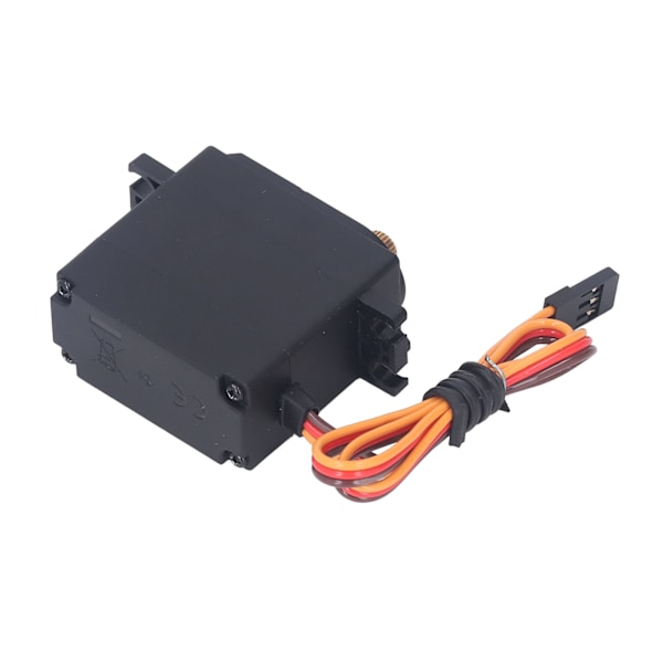 15 kg Servo Vedenpitävä RC-ohjausservo kuparivaihteella ZD Racing DBX07 1/7 RC-autoon, musta