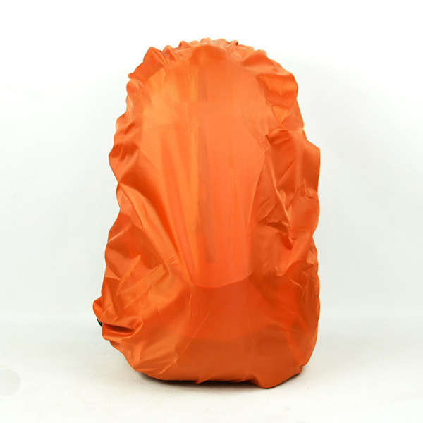Repun sadesuoja Ulkoiluun, vuorikiipeilylaukkuun, vedenpitävä suojus, kannettava repun suojus, oranssi