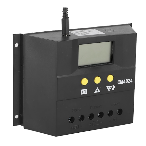 12V 24V 40A Aurinkoenergian Lataus- ja Purkausohjain LCD-näytöllä PWM-säädin Koti- ja Teolliseen Käyttöön