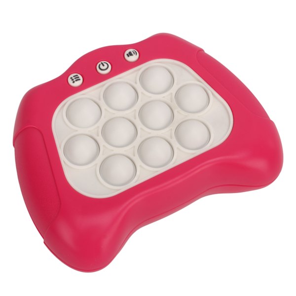 Dekompressions genombrottspusselspel Machine Speed ​​Push Pop Button Pusselspel för Memory Training Pink