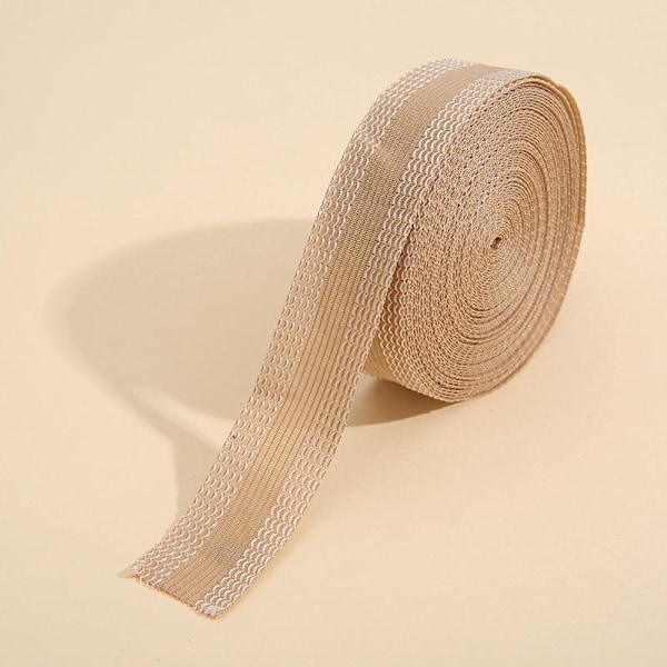 3/10m Självhäftande Snabb Byxfåll Strykning Byxfåll Förkortning Reparationsbyxor Lämpliga för Jeans DIY Sömnadsmaterial beige 3m