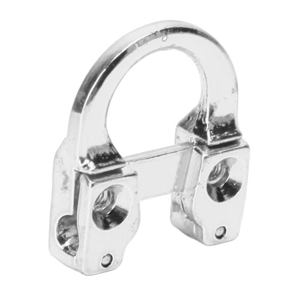 Bueskydning Metal D-løkke U-form Ring Metal D-ring Bueskydning Jagt Målskydning Beskyttelse Hjælpemiddel Tilbehør Sølv