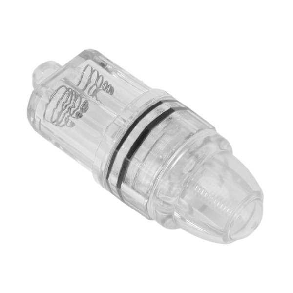 Deep Drop Fishing Light Transparent plast AA batteridrivet LED fiskeljus för trolling Hav Sötvatten Vit
