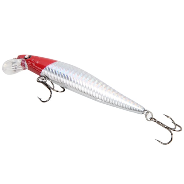 Simuleringshårt bete 15g Inshore Minnow Lure med 2 krokar för Long Shot Saltwater Båtfiske#3