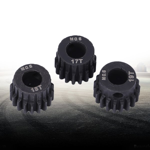 Motor Motormodul Pinion Gear Hulsætningskomponent til 1/10 1/8 RC Car17-19T