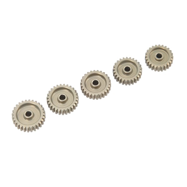 Tandhjulsæt 0,6M Modulus 24T til 28T 3,175mm Præcis aluminiumslegering Universal til klatrebil 1/8 1/10