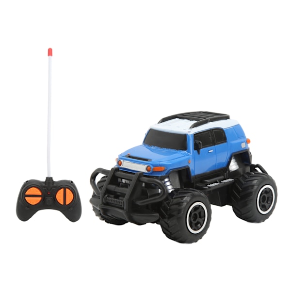 1/43 skala RC bil 4-kanals burrfri plast metall elektrisk fjernkontroll RC billeke for barn over 3 år Blå