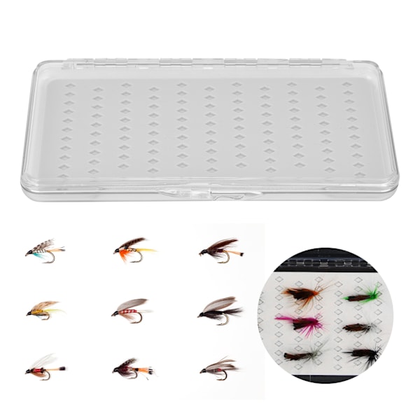 Ultratank gennemsigtig flueagnboks agnopbevaringspose Container Organizer Fiskedele
