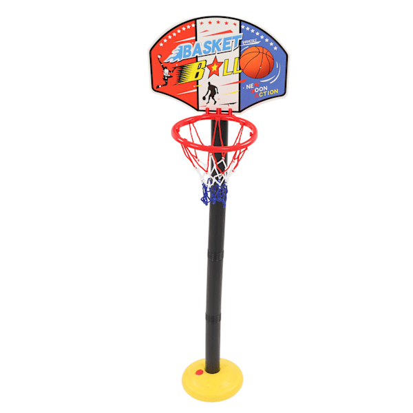 Barn Basketbåge Stativ Höjd Justerbar Stabil Säker Plast inomhus Barn Basket Ställ Set