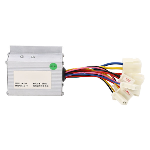 24V 250W motorbørstet controller Lithium elcykel hastighedsregulator Motor reservedele