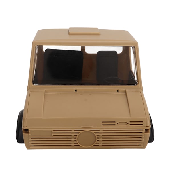 RC Bil Hode Montering Plast Realistisk Khaki Fjernkontroll Bil Front Hode for RC Off Road Kjøretøy