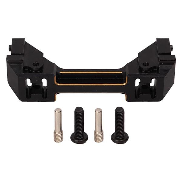 RC Bakre stötfångarfäste Mässing Bakre stötfångarfäste Reparationsdelar för RGT EX86190 LC76 1/10 RC Crawler