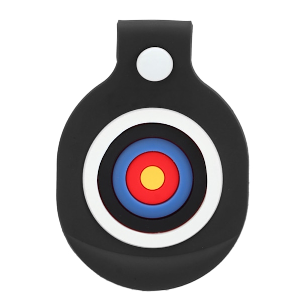 Recurve Bue Lem Spids Beskyttelsesskærm Bueskydning Break Gummipude på sko Fod til langbuejagt Skydeudstyr Sort