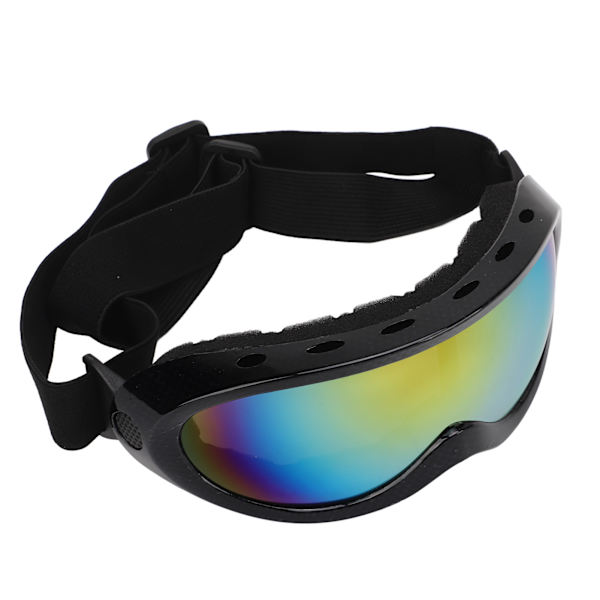 Husdjursglasögon utomhus UV-skydd Katt Hund Solglasögon Universal Funny Matchande glasögon Snake Skin Ram Röd lins