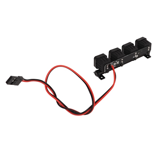 RC Bil Tag LED Lys Stærk Spotlight Justerbar Sokkel til Axial SCX24 FCX24 1/18 1/24 Firkantet Lys
