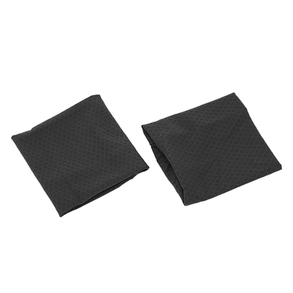 2ST Kylarmband Is Silke Hudvänlig Elastisk Unisex Andas Svettabsorberande Armband för Atletisk Träning Svart