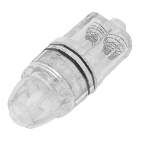 Deep Drop Fishing Light Transparent plast AA batteridrivet LED fiskeljus för trolling Hav Sötvatten Vit