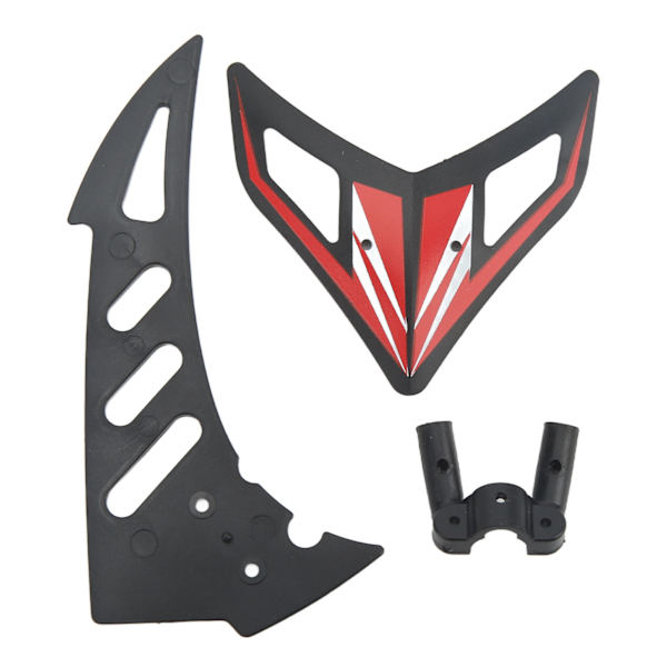 RC Plane Tail Wing Professional Standard Plast Tail Motor Cover för Wltoys V912 A Helikopter