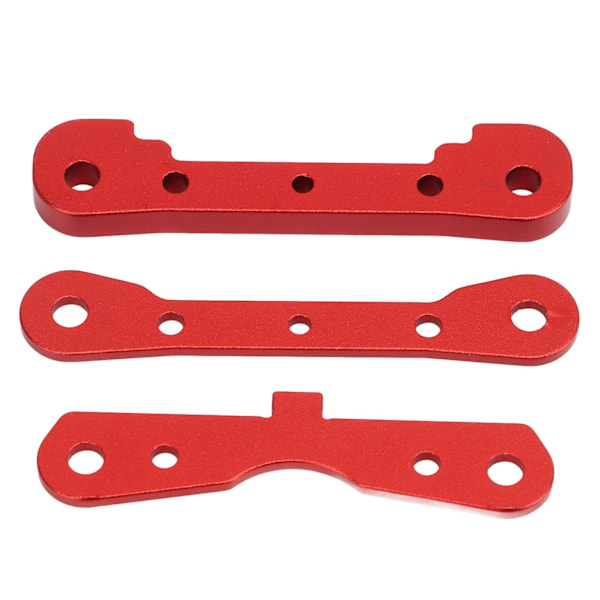 RC Car Swing Arm Mount Set Aluminiumlegering Förstärkt Svängarm Fast Mount Set för ARRMA 1/8 1/7 RC Car Upgrade Tillbehör Röd