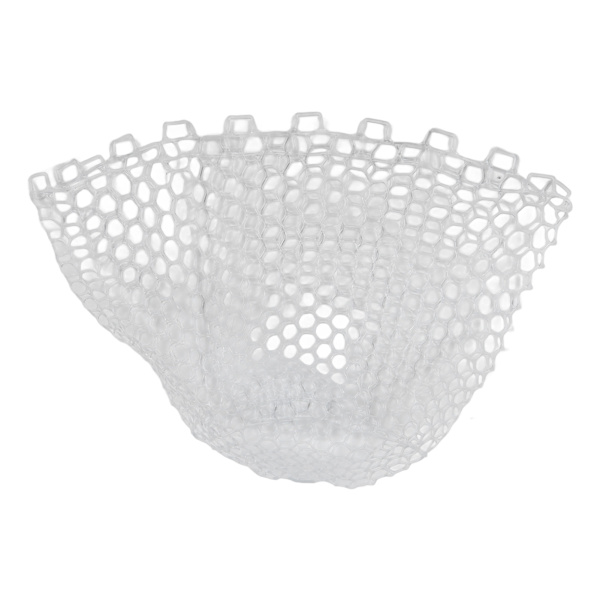 Flugfiskenät Vikbar hopfällbar fisklandningsväska 47 cm djup gummi för utbyte