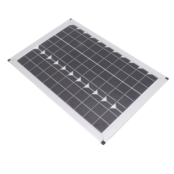 100W solpanelssæt Monokrystallinsk solcellemodul med vandtæt 20A 12V 24V controller til bilcamping
